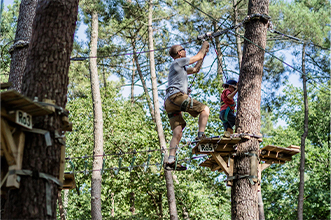 Indian Forest Accrobranche aux Mathes