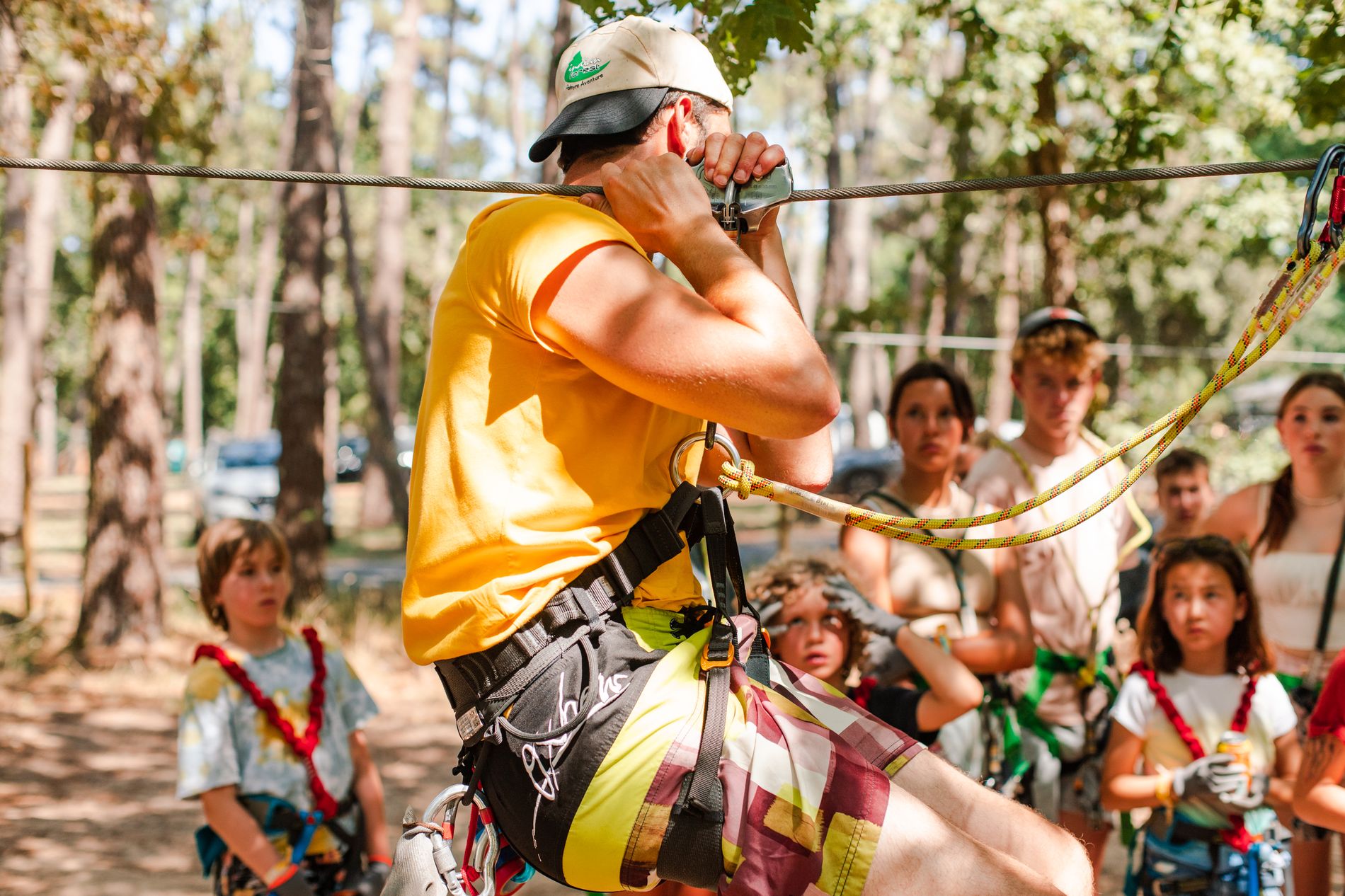 Indian Forest Accrobranche aux Mathes